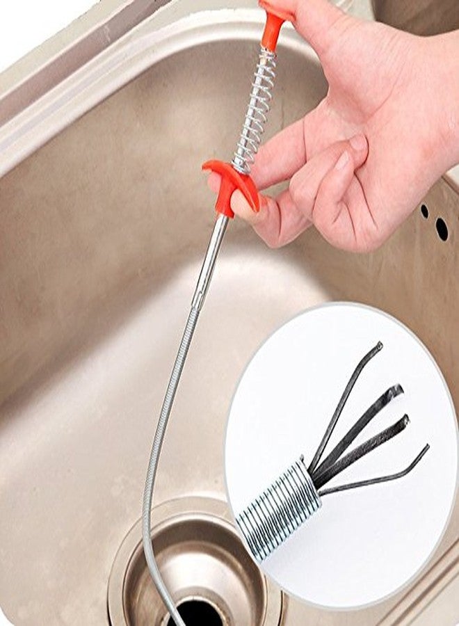 Driak 1pcs Kitchen Bathroom Toilet Sink Cleaning Pipeline Dredge Tools Hair Catcher Bendable Spring Pipe Dredge Home Use - Image 3